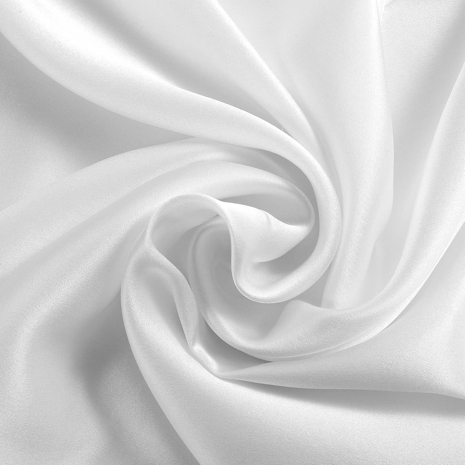 Cool White 22 Momme Envelope Silk Pillowcase 50 x 75 cm: image 3