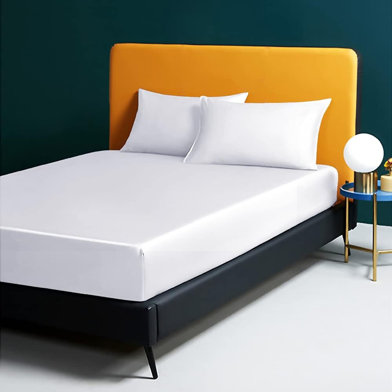 White 16 Momme Mulberry Silk Pillowcase 50 x 75 cm: image 3
