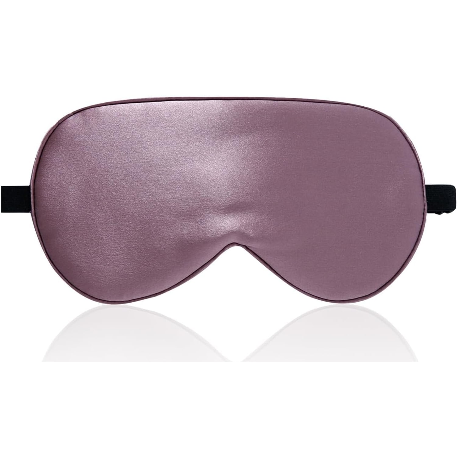 Grey Purple Mulberry Silk Sleep Mask